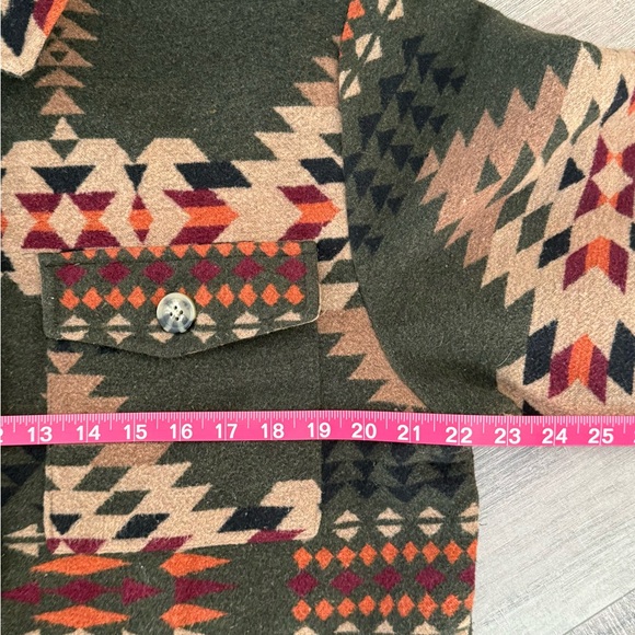 Fringe Aztec Pattern Jacket - Picture 3 of 6